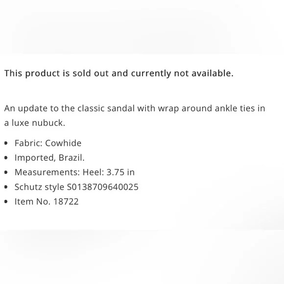 Schutz Rene heel ciment Elegant Gray High Heel Sandals - Picture 11 of 11